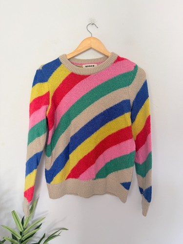 Boden sweater womens rainbow - boden,