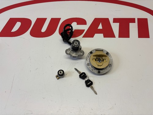 Ducati lock set - cap, key