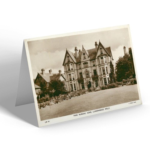 Notelet vintage wales park - notelet,