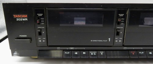 Dual cassette deck - cassette,