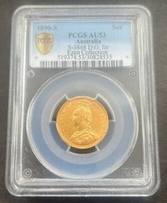1890S Victoria Gold Sovereign