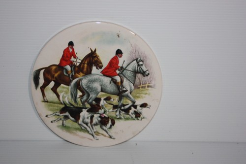 Horse hound vintage ceramic - &,