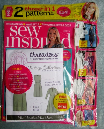 Sew inspired magazine issue - inspired,