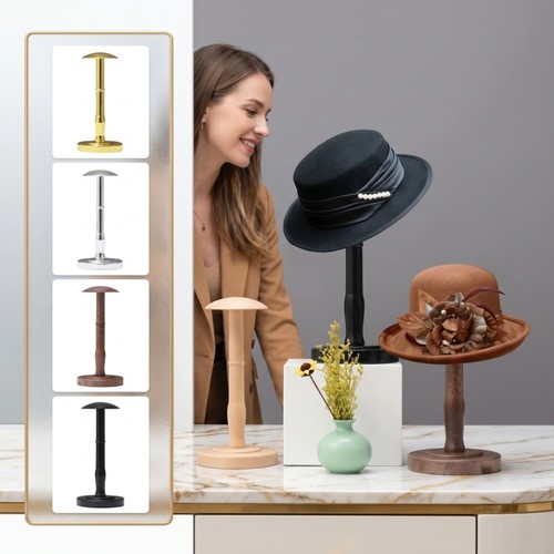 Vintage plastic hat stand - plastic,