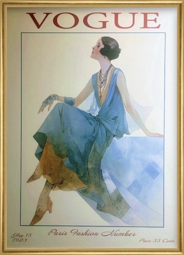 Vogue vintage cover wall - cover, art