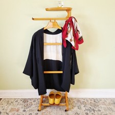 Vintage 60s Italian Brevettato Beech Wood Valet Stand Lazy Butler Gentlemen Suit