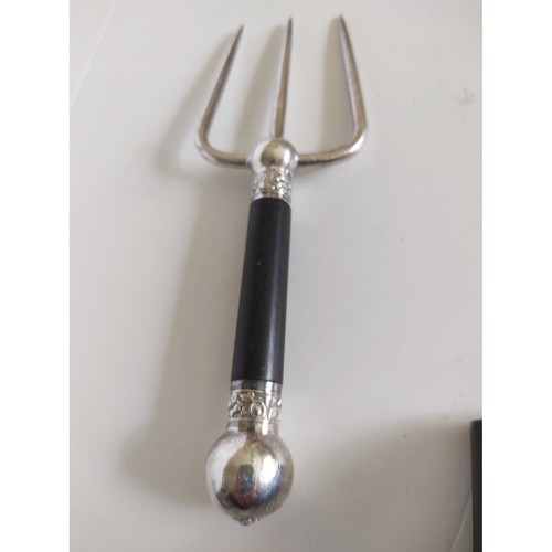 Antique silver plate three - silver,