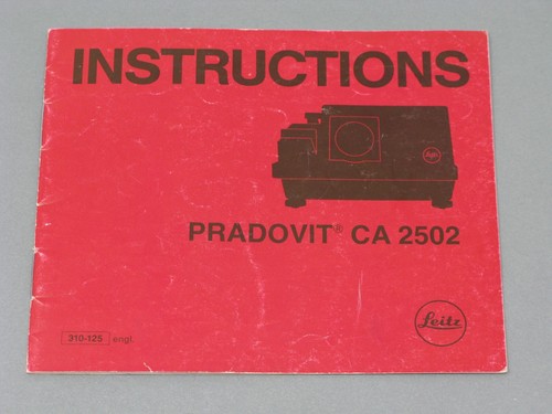 Leitz pradovit 2502 slide - leitz,