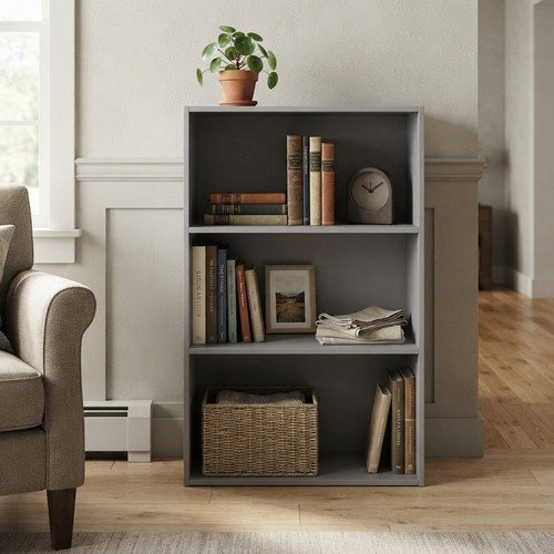 Stylish modern grey tier - modern, 3-tier