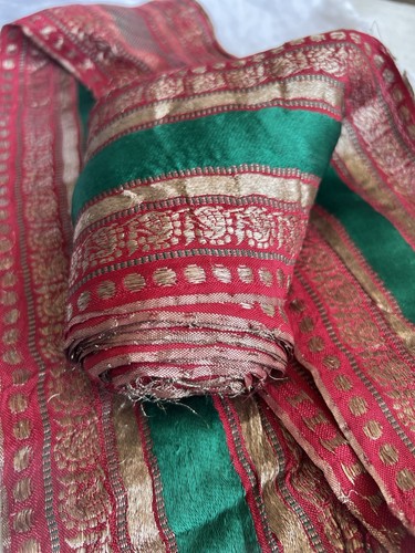 Vintage tape banarasi saree - tape,