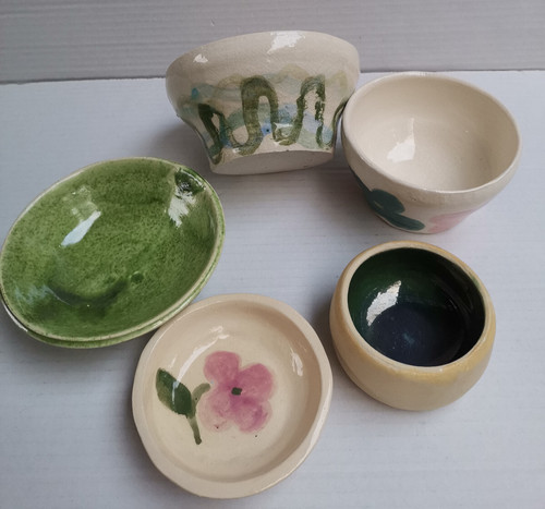 Hand made studio art pottery - made,