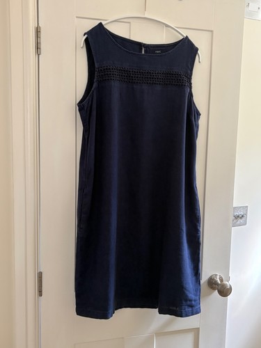 Next navy linen sleeveless - next,