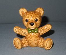 Cute Teddy Bear With Green Bow