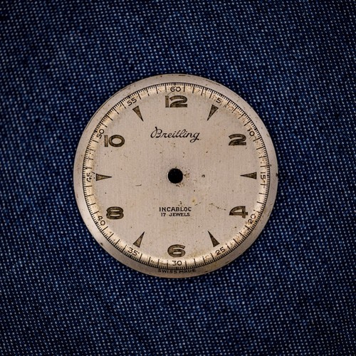 Vintage breitling signed dial - breitling,