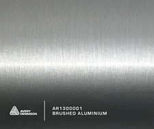 AVERY DENNISON BRUSHED ALUMINIUM SWF EXTREME TEXTURES / NEXT DAY DELIVERY