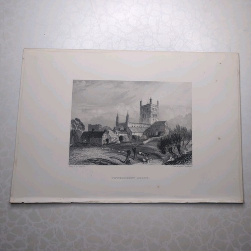 C1844 antique engraving - c1844,