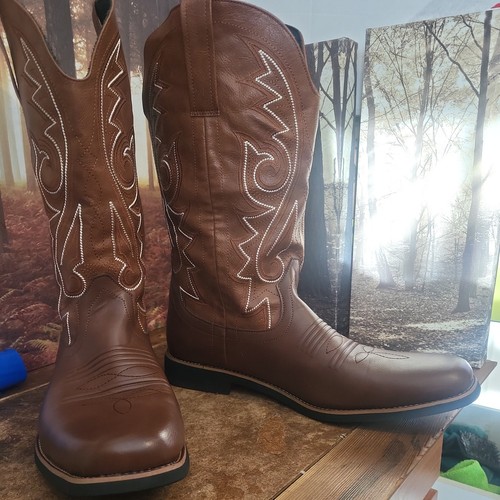 Mens brown cowboy boots - brown,