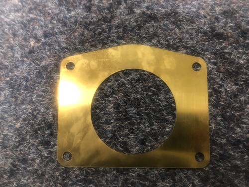 Brass dynamo shim - mg, mmm