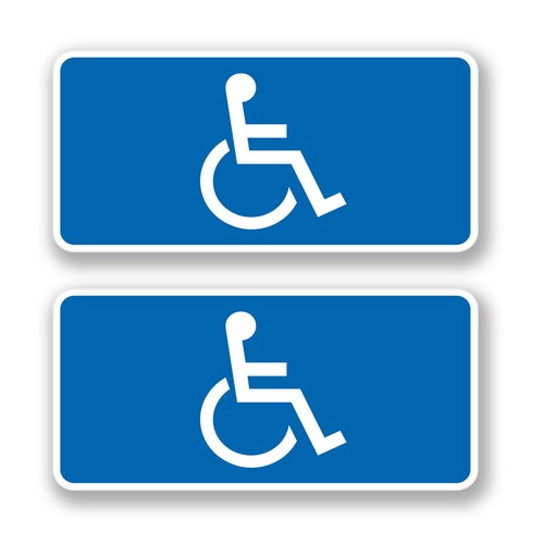 Disabled blue mobility - x,