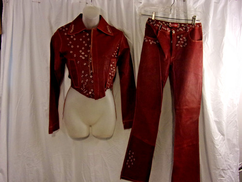 Ladies vintage garage maroon - ladies, "garage"