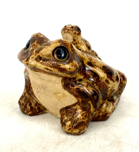 Vintage japanese frog figurine - japanese,
