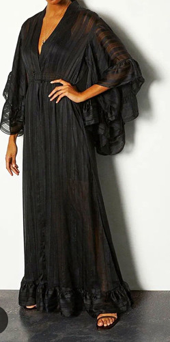 Karen millen black sheer - millen,
