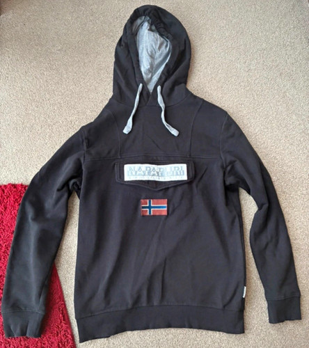 Napapijri men black fleece - napapijri,