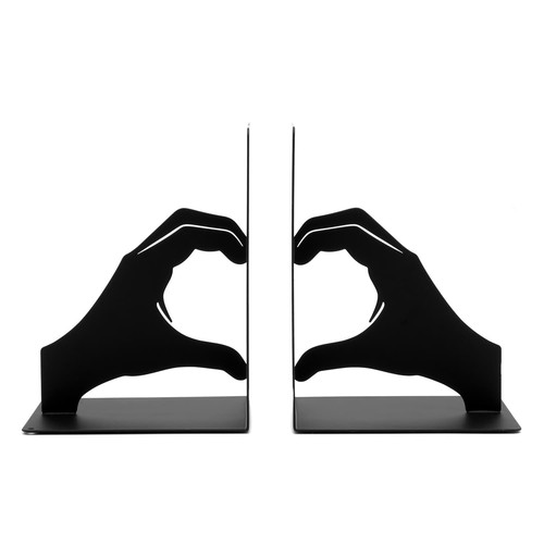 Book ends metal heavy duty - book,