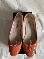Repetto Sherbet Orange Patent