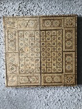 Vintage Wooden Backgammon and