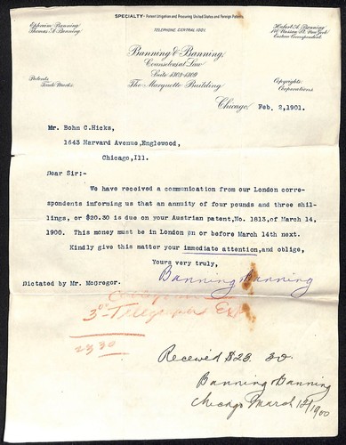 1901 banning chicago - 1901,
