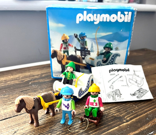 Playmobil 3689 pony - 3689, sleigh