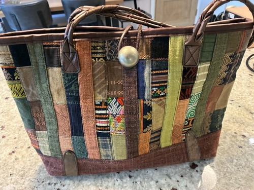 East boho hippy patchwork bag - boho,