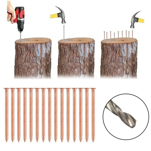 Copper nails inch - copper,