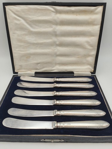 Cased set six - of, sterling