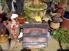 GREGG ANSTON-RACE KILN FORMED FUSED GLASS CONTEMPORARY MODERN ART SQUARE BOWL.