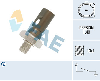 New oil pressure switch - pressure, for