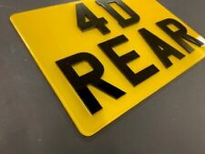 4D 9x7 Acrylic motorcycle