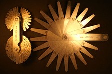 Moore & Wright Thickness Feeler and Screw Thread Pitch Gauges - NEW FREE POSTAGE