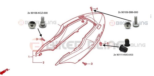 Honda cbr600f4 1999 - honda,