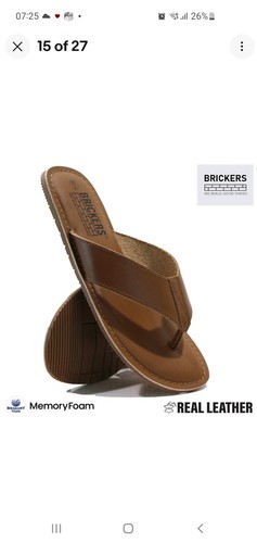Mens memory foam leather - mens,