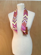 NWT Missoni silk twill slim