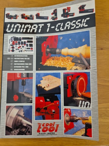 Unimat classic instructions - unimat,