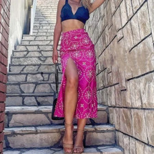 Zara Womens Fuchsia