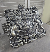 Royal Coat of Arms Pewter