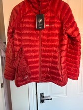 ladies montane anti freeze hooded jacket XL red