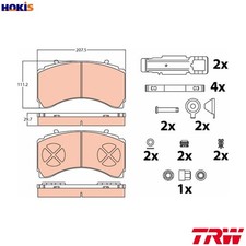BRAKE PAD SET DISC BRAKE