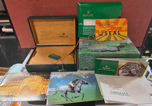 Rolex vintage box - rolex,