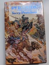 1992 Signed Copy Terry Pratchett Pyramids