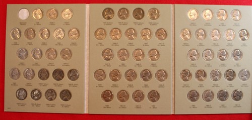 1938 1961 jefferson nickel set - jefferson,